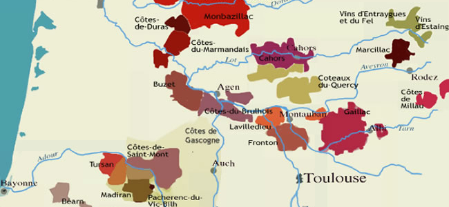 Oenologie: Les vins du sud ouest